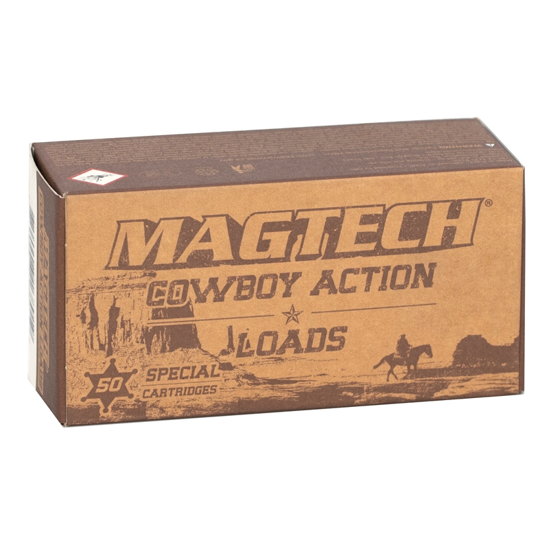 Magtech Cowboy Action 38 Special Ammo 158 Grain Lead Flat Nose