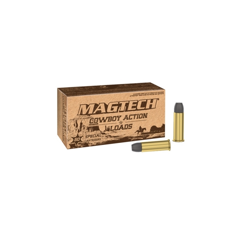Magtech Cowboy Action 38 Special Ammo 158 Grain Lead Flat Nose