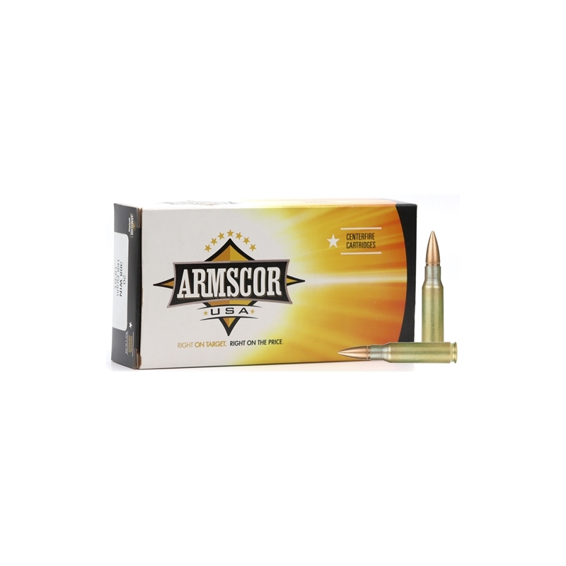 Armscor USA 308 Winchester Ammo 168 Grain Hollow Point Boat Tail