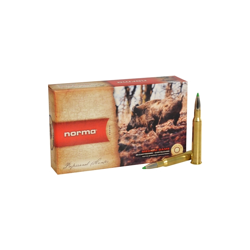 Norma American PH Ecostrike 7x65mm Rimmed Ammo 140 Grain Tipped Boat Tail Lead-Free