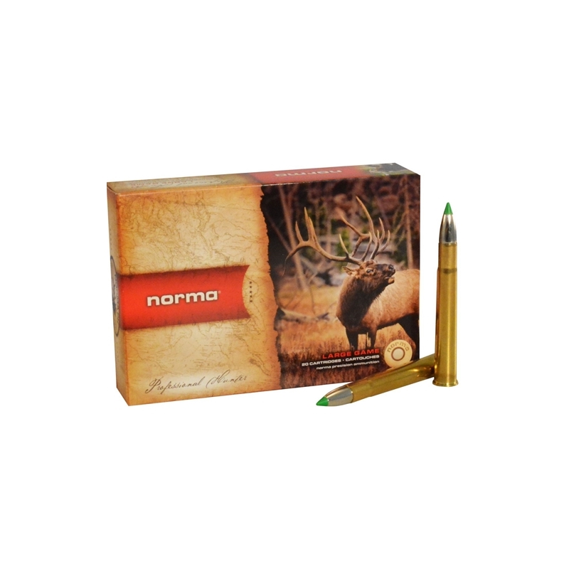 Norma American PH Ecostrike 9.3x74mm Rimmed Ammo 230 Grain Tipped Boat Tail Lead-Free