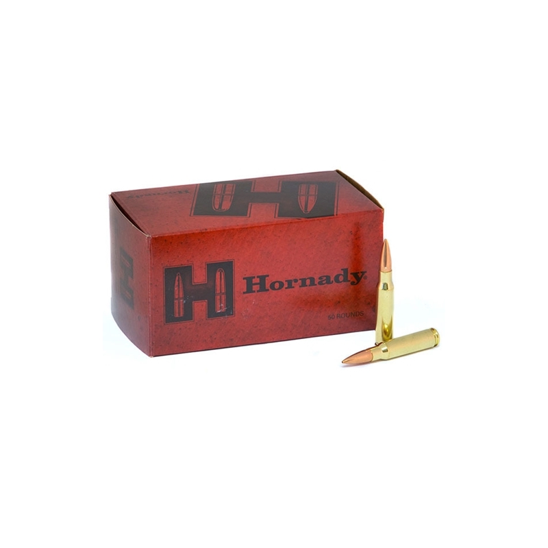 Hornady Match 308 Winchester Ammo 168 Grain Hollow Point Boat Tail