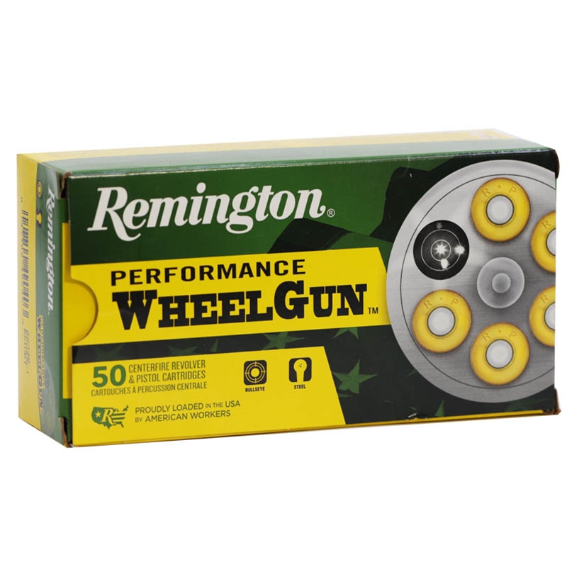 Remington Performance Wheelgun 45 Long Colt Ammo 225 Grain Semi-Wadcutter