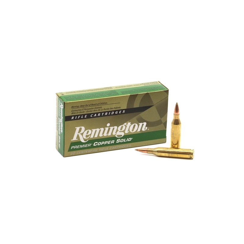 Remington Express 243 Winchester Ammo 80 Grain Copper Solid Tipped Boat Tail