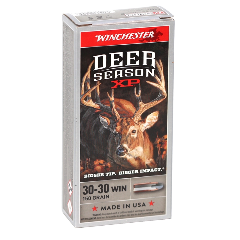 Winchester Deer Season 30-30 Winchester Ammo 150 Grain Extreme Point