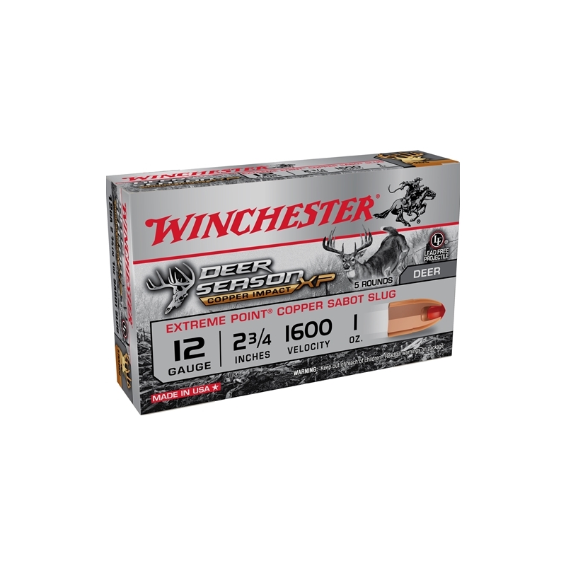 Winchester Deer Season Copper Impact XP 12 Gauge 2 3/4