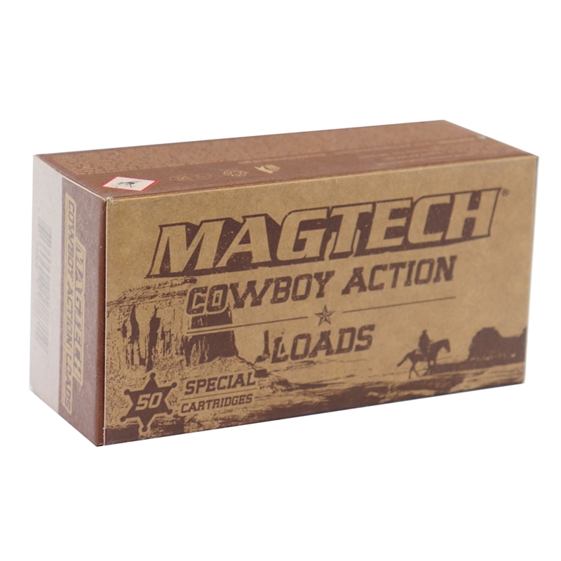 Magtech Cowboy Action 357 Magnum Ammo 158 Grain Lead Flat Nose