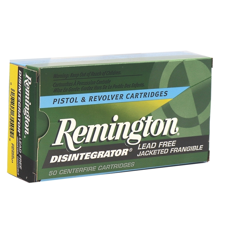 Remington Disintegrator 40 S&W Ammo 141 Grain Lead-Free Frangible 
