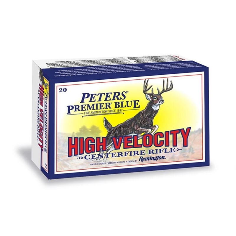 Remington Peters Premier 308 Winchester Ammo 165 Grain Blue Tipped Boat Tail 