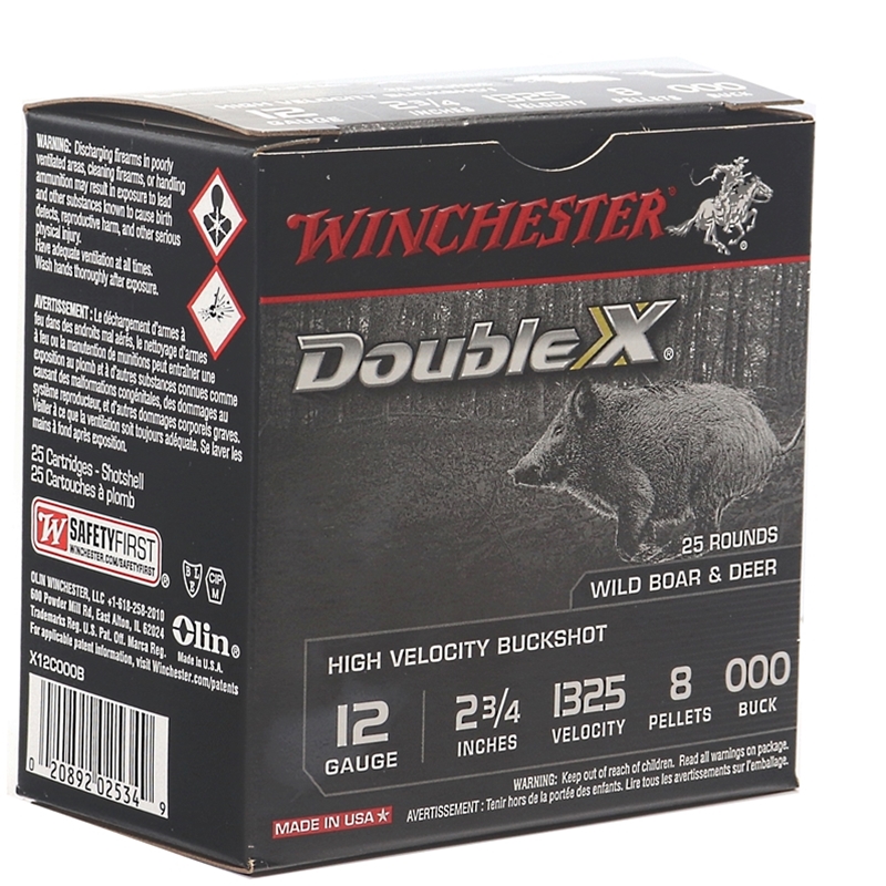 Winchester Double X 12 Gauge Ammo 2 3/4