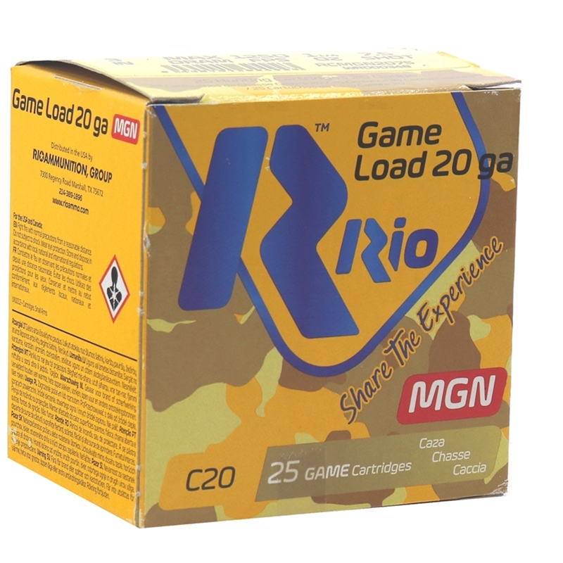 Rio Small Game Load 20 Gauge Ammo 3