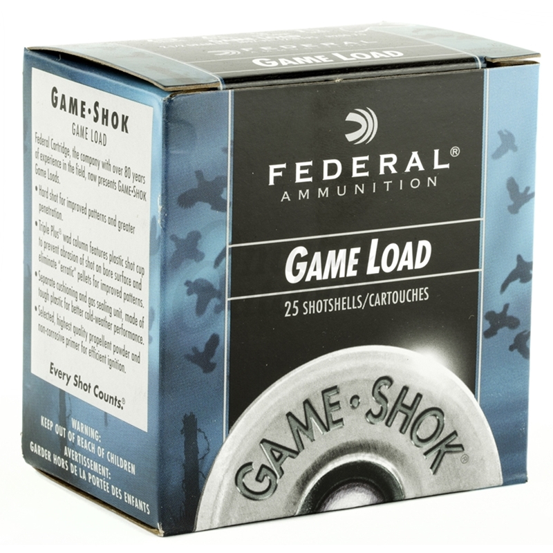 Federal Game Load 20 Gauge Ammo 2 3/4