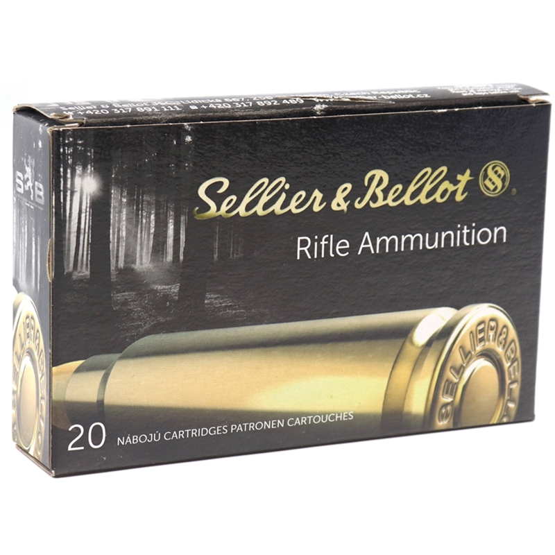 Sellier & Bellot 6.5×55mm Swedish Mauser Ammo 140 Grain FMJBT