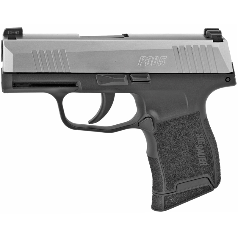Sig Sauer P365 Sub-Compact 9mm Luger Semi-Auto 10 Rounds 3.1 Night Sites Stainless/Black Finish