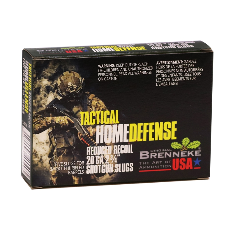 Brenneke Tactical Home Defense 20 Gauge Ammo 2-3/4