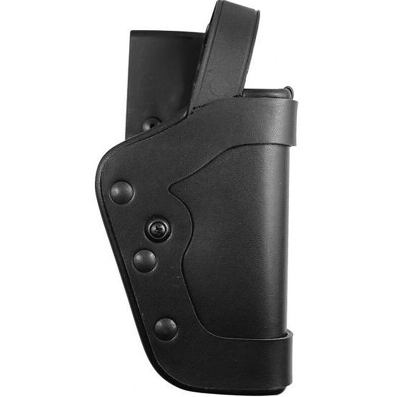 Uncle Mikes Slimline PRO-3 Holster, Mirage Plain, Right Hand, Black - Fits Glock 17, 19, 22, 23, 31 