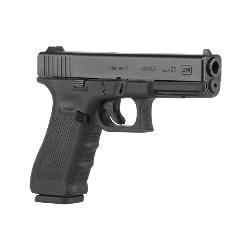 GLOCK 20 Gen4 10mm Semi-Auto Pistol 4.60″ 15 Rounds Black