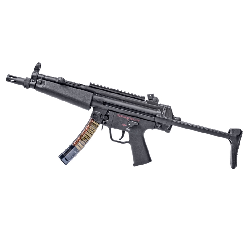 Elite Tactical Systems HK MP5 9mm Luger 30 Round Magazine Polymer Clear Smoke Finish