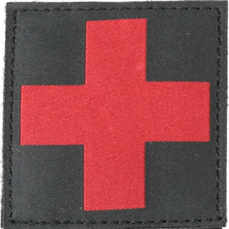 Blackhawk Red Cross/ w/hook and loop