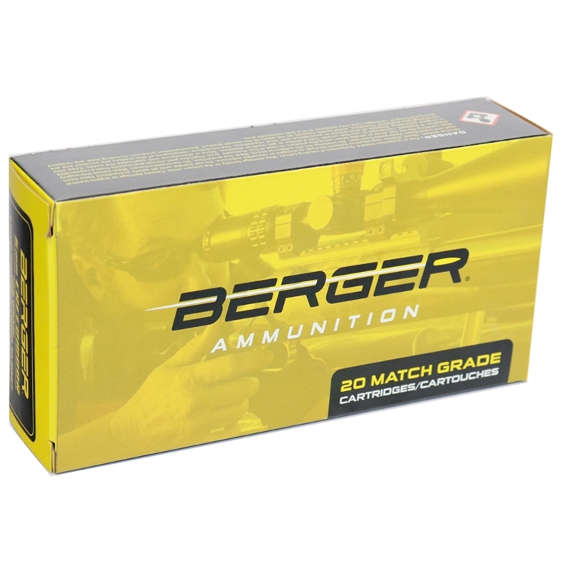 Berger Long Range 6mm Creedmoor 109 Grain Hybrid Target