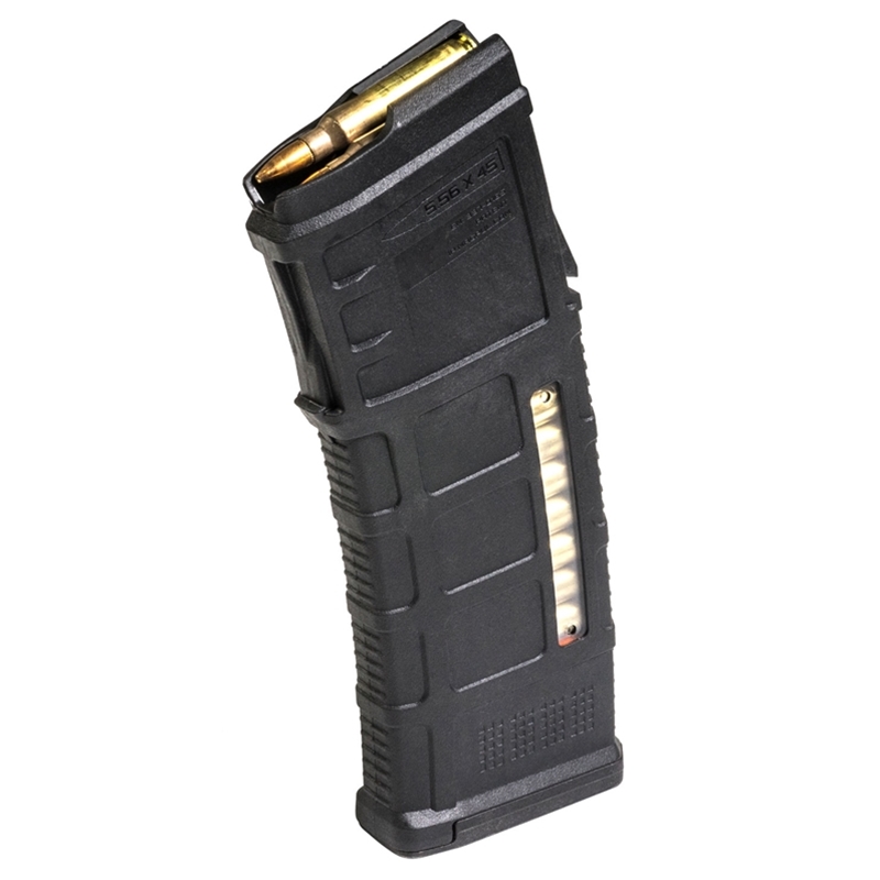 Magpul Steyr AUG Gen 3 M3 Window 5.56mm Nato Magazine 30 Rounds Black 