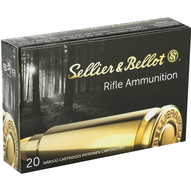 Sellier & Bellot 30-06 Springfield Ammo 180 Grain Soft Point Cutting Edge Projectile