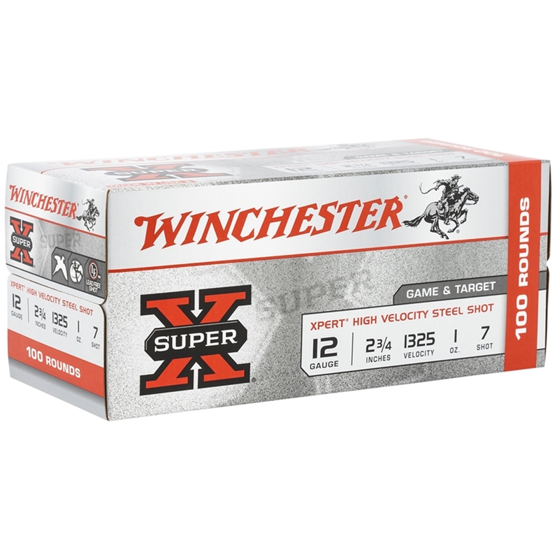 Winchester Super X 12 Gauge Ammo 2 3/4 1 oz. #7 Shot Value Pack