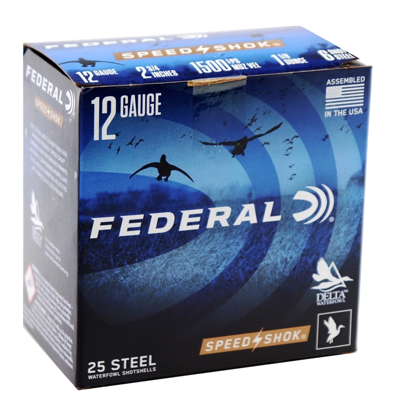 Federal Speed Shok Waterfowl 12 Gauge Ammo 2-3/4