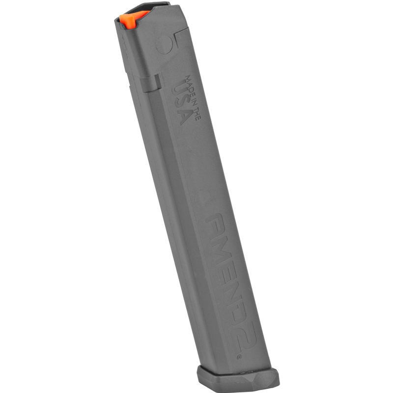 Amend2 A2-Stick 9mm Luger 34 Rounds Magazine Designed For Use In The Glock Double Stack