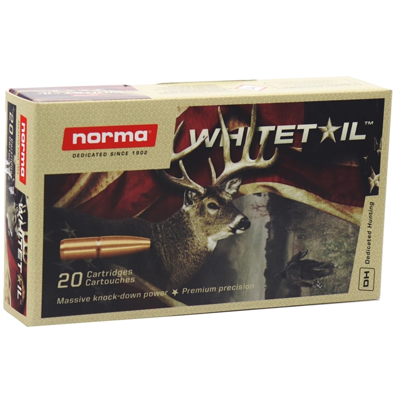 Norma Whitetail 7mm-08 Remington Ammo 150 Grain Pointed Soft Point