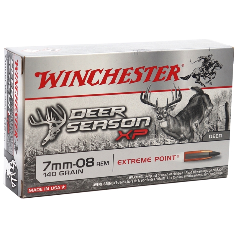Winchester Deer Season XP 7mm-08 Remington Ammo 140 Grain Extreme Point