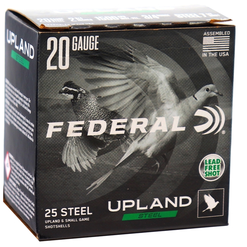 Federal Upland Steel 20 Gauge Ammo 2-3/4