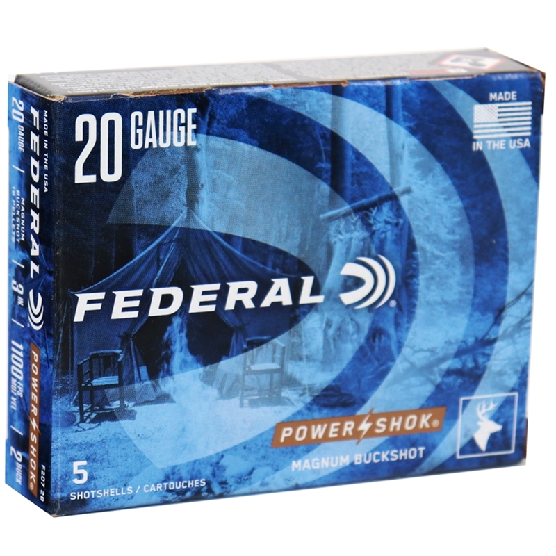 Federal Power-Shok 20 Gauge Ammo 3