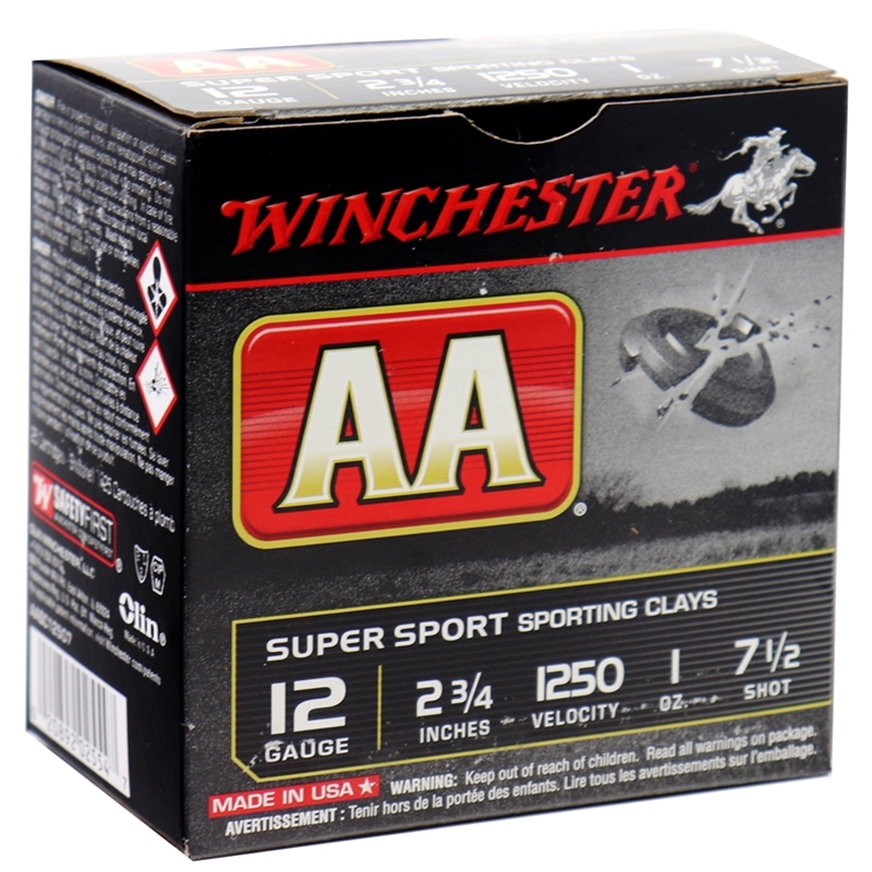 Winchester USA AA Super Sport 12 Gauge Ammo 2 3/4