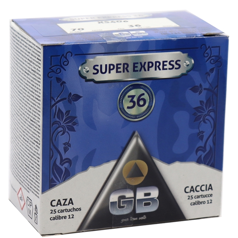 GB Super Express 36 12 Gauge Ammo 2 3/4