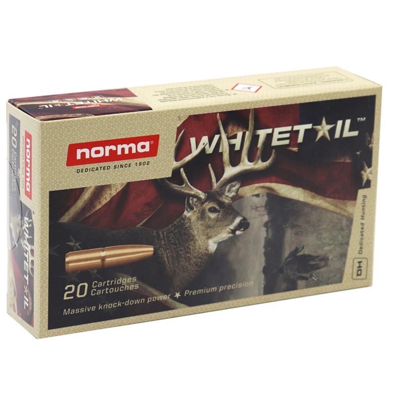 Norma Whitetail 308 Winchester Ammo Match 150 Grain Jacketed Soft Point