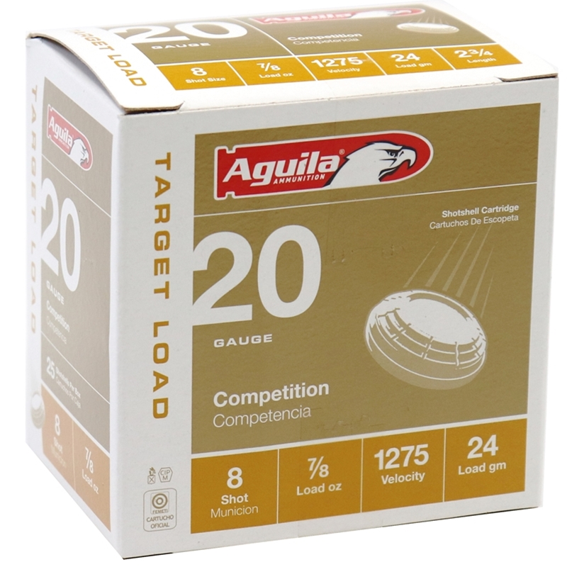 Aguila Competition Target 20 Gauge Ammo 2-3/4