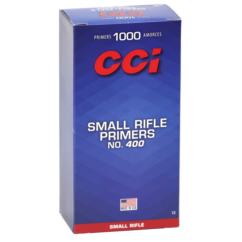CCI Small Rifle Primers #400 Box of 1000
