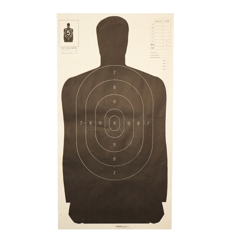 Champion LE Police Silhouette Targets B-27 24