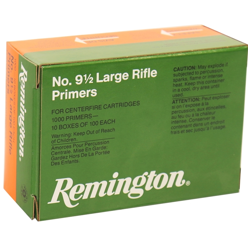 Remington Large Rifle Primers #9-1/2 Box of 1000