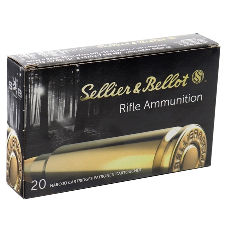 Sellier & Bellot 7x57mm (7mm Mauser) Ammo 140 Grain Full Metal Jacket 