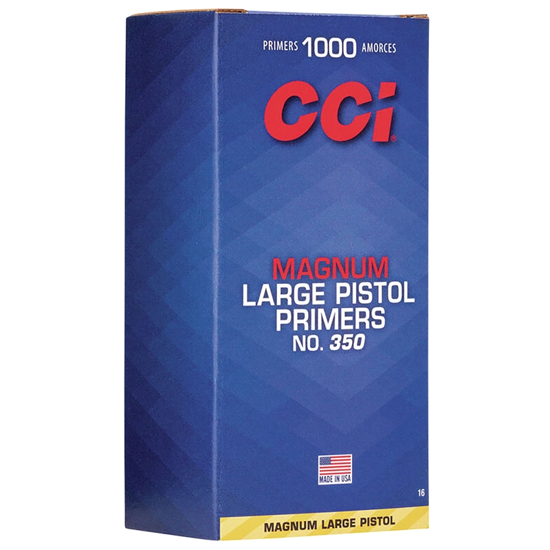CCI Large Pistol Magnum Primers #350 Box of 1000