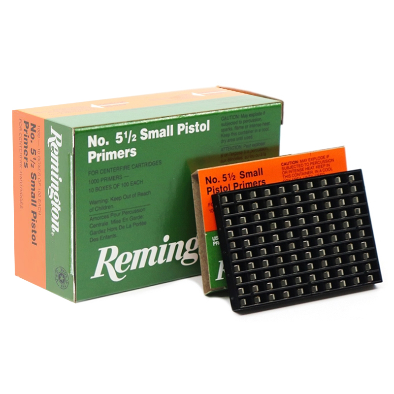 Remington Small Pistol Primers #5-1/2 Box of 1000