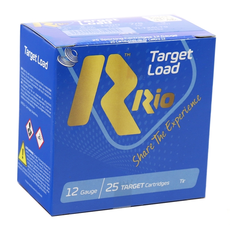 Rio Target Load Trap 12 Gauge Ammo 2 3/4