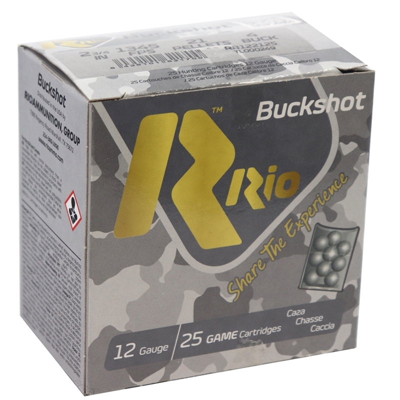 Rio Royal Buck 12 Gauge Ammo 2-3/4