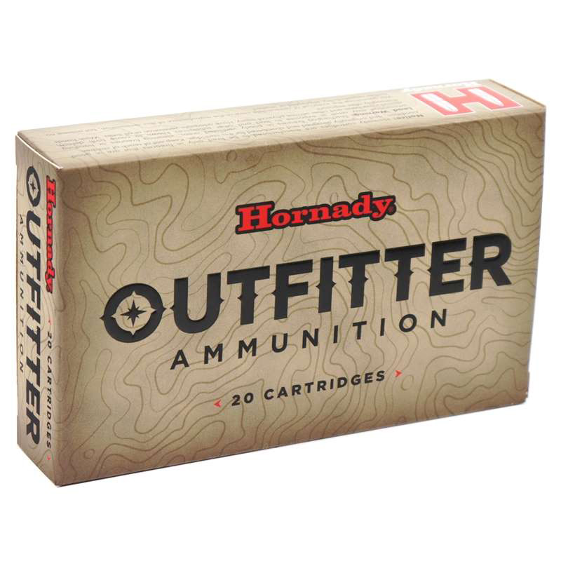 Hornady Outfitter 375 Ruger Ammo 250 Grain CX OTF
