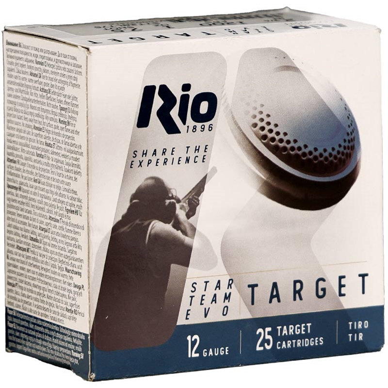 Rio Star Team Evo 12 Gauge Ammo 2 3/4 1 oz #7.5 Shot - STT28LT75