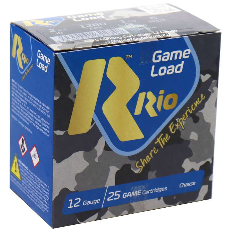 Rio Game Load 12 Gauge Ammo  2-3/4