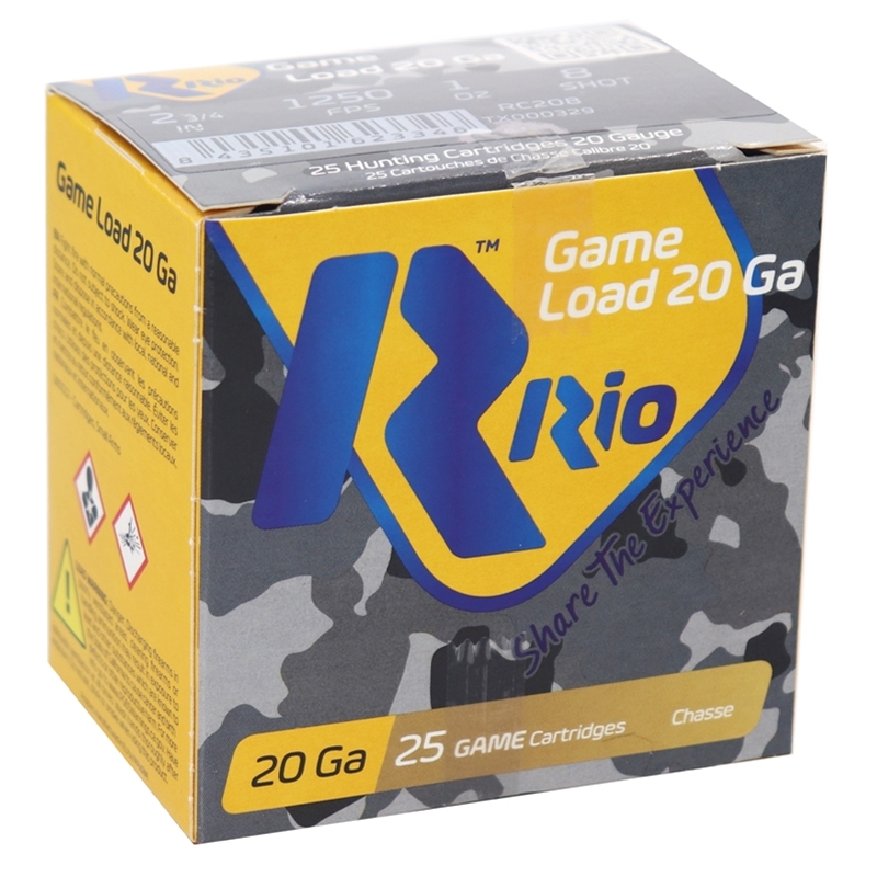 Rio Game Load 20 Gauge Ammo 2-3/4