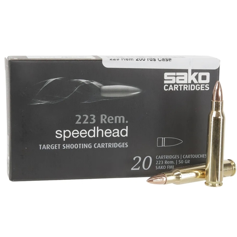 Sako Speedhead  223 Remington Ammo 50 Grain Full Metal Jacket